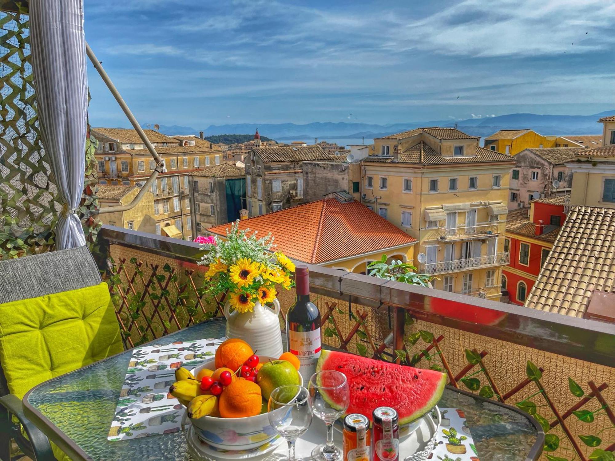 Corfu Panoramic View All The City מראה חיצוני תמונה