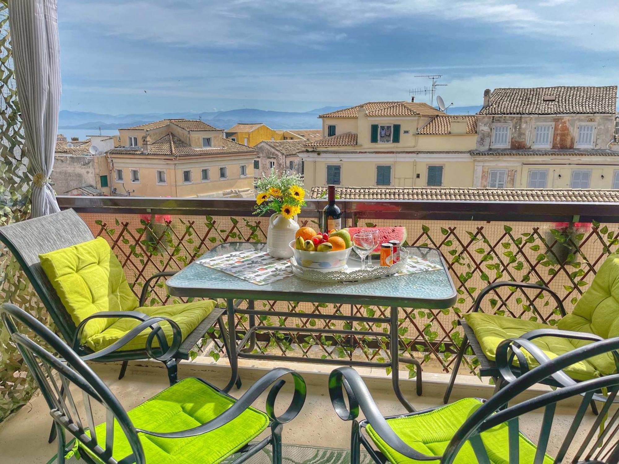 Corfu Panoramic View All The City מראה חיצוני תמונה